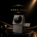 KORA Charge —
Estación de Carga Qi2 3 en 1