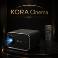 KORA Cinema —
Proyector Inteligente Full HD 1080p, Wi-Fi 6