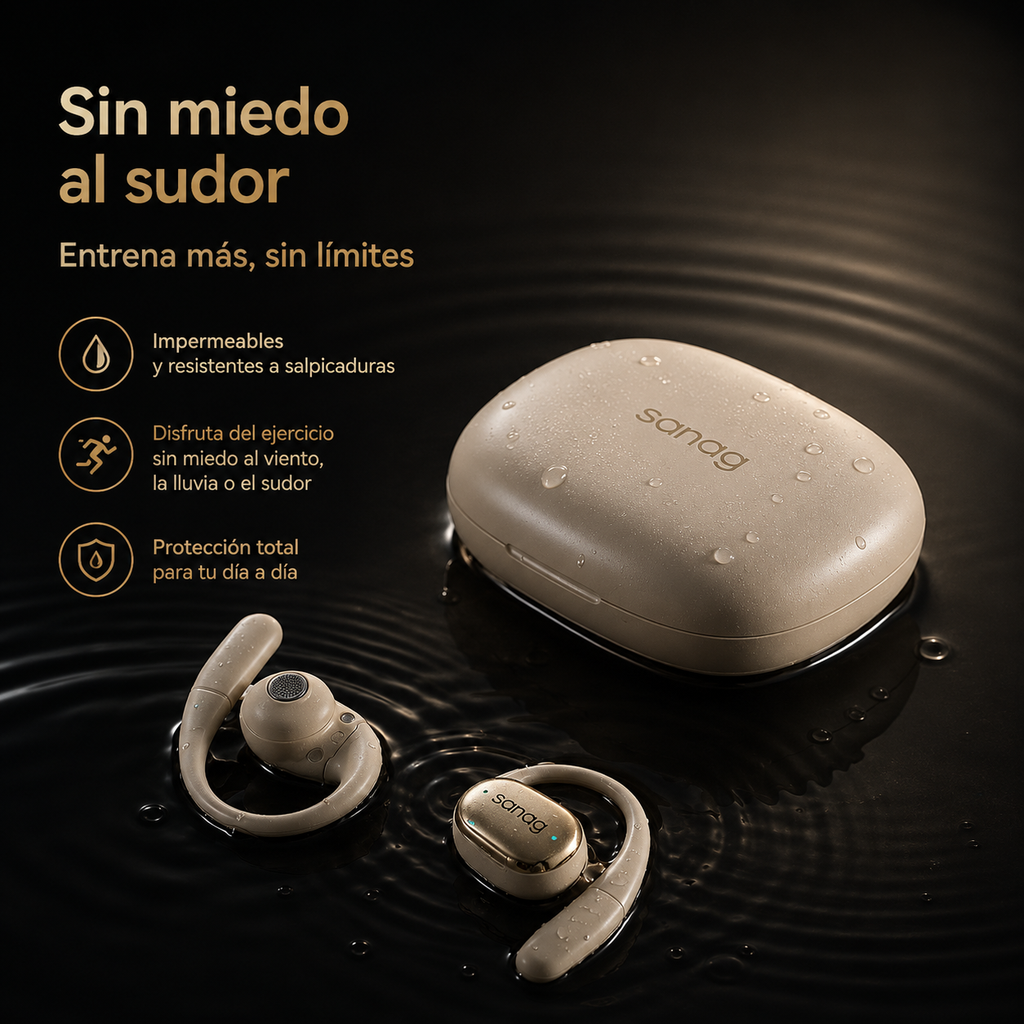 KORA Motion —
Auriculares Open-Ear Premium Bluetooth 6.0