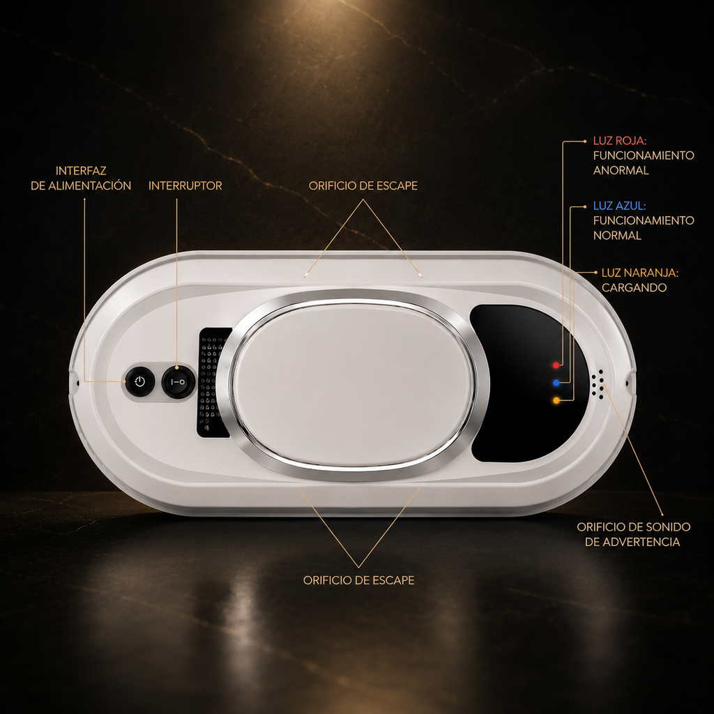 KORA Crystal — 
Robot Inteligente de Limpieza