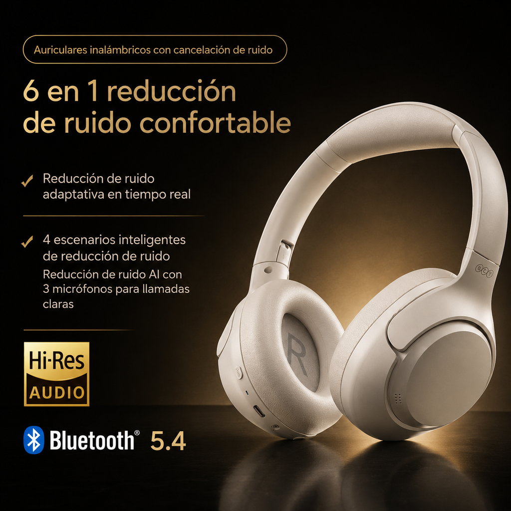 KORA Pods Nova —
Auriculares Cancelación activa de ruido ANC
