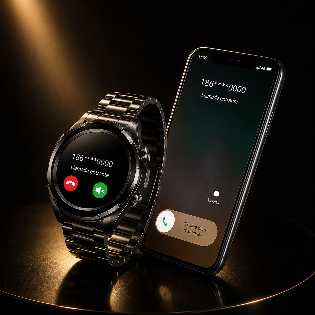 KORA Fusion —
Smartwatch con Auriculares