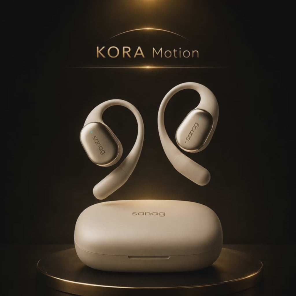 KORA Motion —
Auriculares Open-Ear Premium Bluetooth 6.0